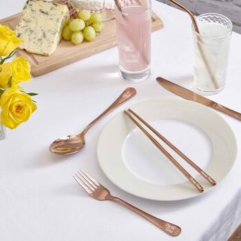 Stainless Steel Travel Cutlery Set With Free Engraving, 9 of 12