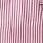 Men's 'St James Red' Pinstripe Crisp Cotton Pyjama Shorts, thumbnail 4 of 4