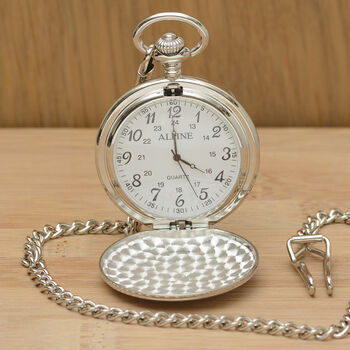 Personalised Message Pocket Watch, 5 of 6