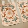 ‘Wild Free’, Celestial Horse Floral Western Art Print Rodeo Cowgirl Cowboy Poster, thumbnail 2 of 3