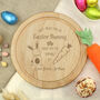 Personalised Easter Bunny Wooden Treat Board, thumbnail 4 of 5