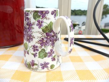 Cream Jug In Ditsy Violet Design, 4 of 8