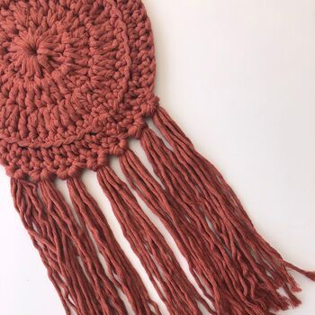 Siena Fringe Bag Chunky Cotton Crochet Kit, 6 of 6