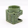 Green Ceramic Buddha Oil Burner, thumbnail 2 of 2