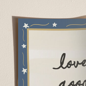 Love You Goodnight Print, 3 of 12