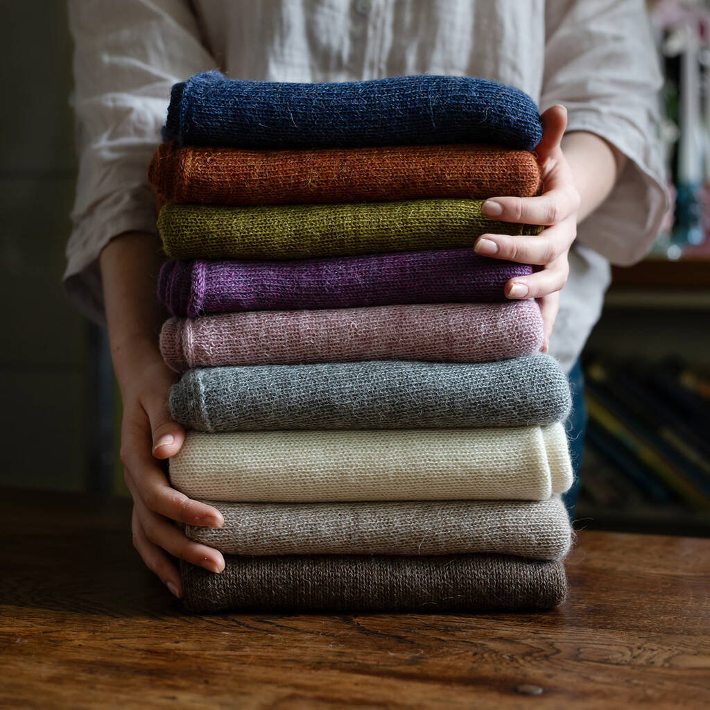 100% Alpaca Shawl, 1 of 12