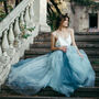 Boho Maxi Tulle Wedding Skirt For Beach Brides And Proms, thumbnail 2 of 12