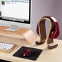 Wooden Headset Holder Headphone Stand, thumbnail 1 of 3