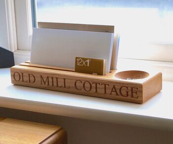 Personalised Wooden Letter Storage Tray, 4 of 4