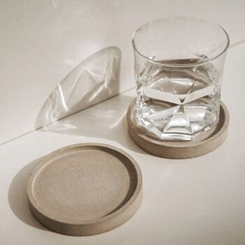 Handmade Stone Effect Round Eco Resin Coaster, 12 of 12