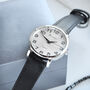Engraved Ladies Wrist Watch With Silver Face, thumbnail 1 of 3
