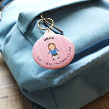 Back To School Badge Or Keyring, 2 of 8