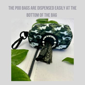 Camouflage Dog Poo Bag Holder, 3 of 7