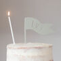 Personalised Name Flag Cake Topper, thumbnail 3 of 8
