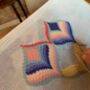 Ice Cream Bargello Tapestry Kit With 100% British Wool, thumbnail 1 of 5