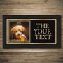 Personalised Bar Runner And Coasters Pooch And Pint, thumbnail 3 of 8