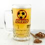Personalised Football Tankard, thumbnail 1 of 3