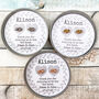 Personalised Wedding Knot Earrings In Gift Tin, thumbnail 2 of 11