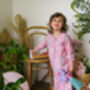 Girls Pink Unicorn / Magical Pony Cotton Pyjama Set, thumbnail 1 of 8