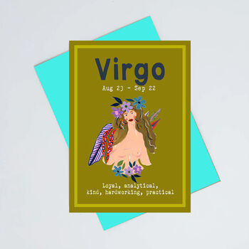 Horoscope Male Birthday Cards, 12 of 12