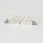 Personalised Silver Mountain Cufflinks, thumbnail 3 of 4