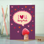 Funny Romantic Card 'Love You Berry Much', thumbnail 3 of 4