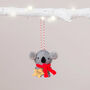 Koala Personalised Christmas Decoration, thumbnail 3 of 5