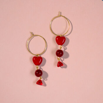 Sweetheart Bead Toggle Necklace, 3 of 5