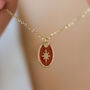Guiding Star Gold Plated Necklace, thumbnail 1 of 12