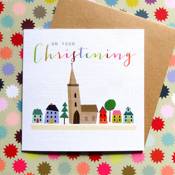 Christening Congratulations Card, 3 of 5