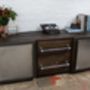 Shipton Industrial Wood And Perforated Steel Sideboard, thumbnail 2 of 8