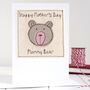 Personalised Bear Mother's Day Card For Mum / Grandma, thumbnail 1 of 12