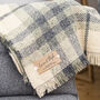 Personalised Couples Engagement Gift Throw, thumbnail 3 of 6