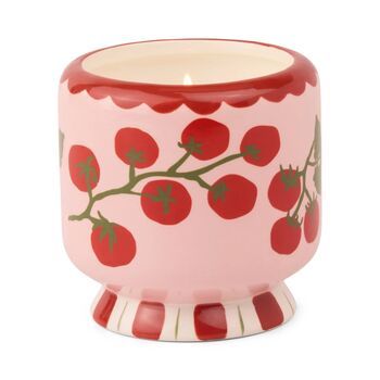 Ceramic Heirloom Tomato Vine Candle, 3 of 4