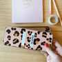 Personalised Leopard Print Tin Pencil Case, thumbnail 4 of 5