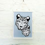Snow Leopard Giclee Print, thumbnail 5 of 6