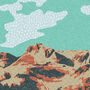 The Langdale Pikes, Central Fells Lake District Poster, thumbnail 2 of 4