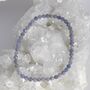 Birthstone Crystal Bracelet Gift December Tanzanite, thumbnail 2 of 4