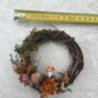 Mini Dried Flower Toadstool Cottagecore Wreath, thumbnail 3 of 6