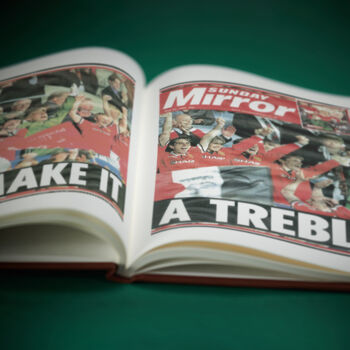 Manchester United Treble Winners Personalised Book, 5 of 9