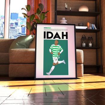 Adam Idah Celtic Football Poster, 5 of 6