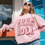 Rock And Roll Women's British Seaside Slogan Sweatshirt, thumbnail 2 of 4