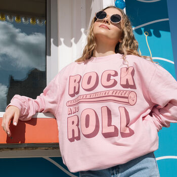 Rock And Roll Women's British Seaside Slogan Sweatshirt, 2 of 4