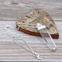 Rock Quartz Pendant Necklace, thumbnail 7 of 8