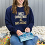 First Christmas As Mrs… Personalised Christmas Jumper, thumbnail 1 of 2