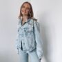 Bride Pearl Denim Jacket, thumbnail 5 of 5