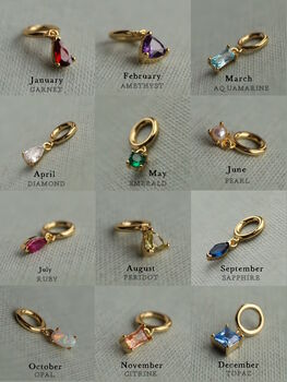 Pave Moon Charm Gold Vermeil Locket, 7 of 12