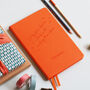 Living Your Dreams Personalised Luxury Notebook Journal, thumbnail 1 of 12