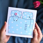 'I Wish You Were Here' Button Card, thumbnail 1 of 1
