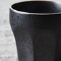 Set Of Four Black Berica Espesso Cups, thumbnail 2 of 3
